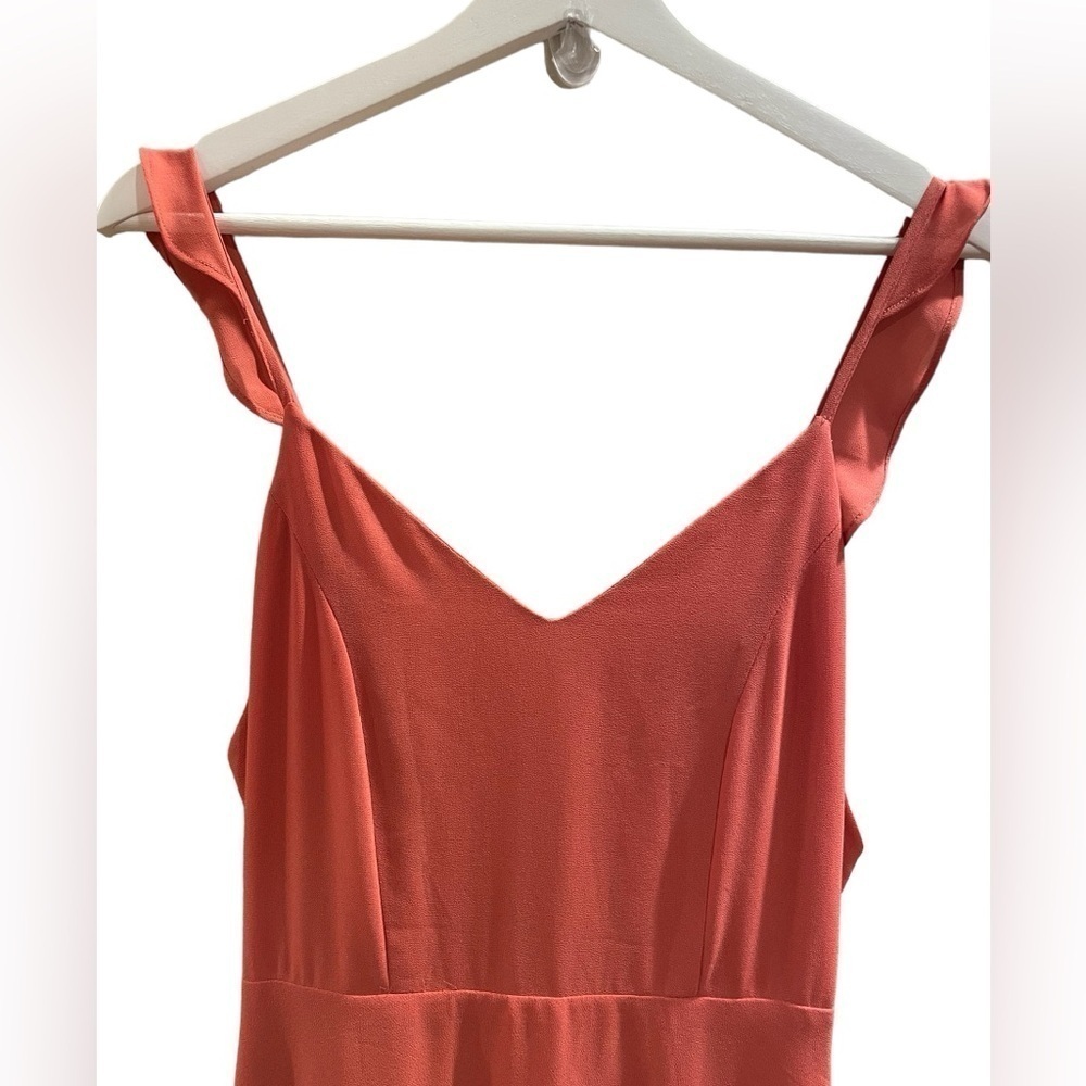 Lulu's Meteoric Rise Maxi Dress Flutter Sleeves A-line Gown - Picture 3 of 10